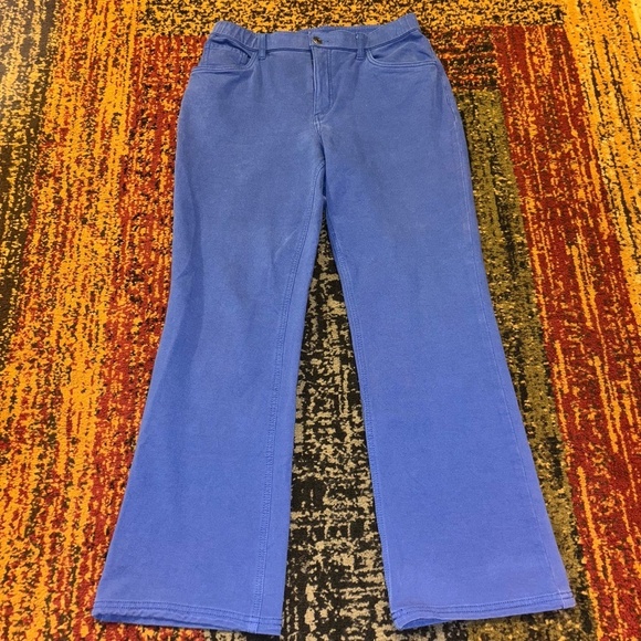 Denim and company size 12 petite blue pull on pants - Picture 1 of 7